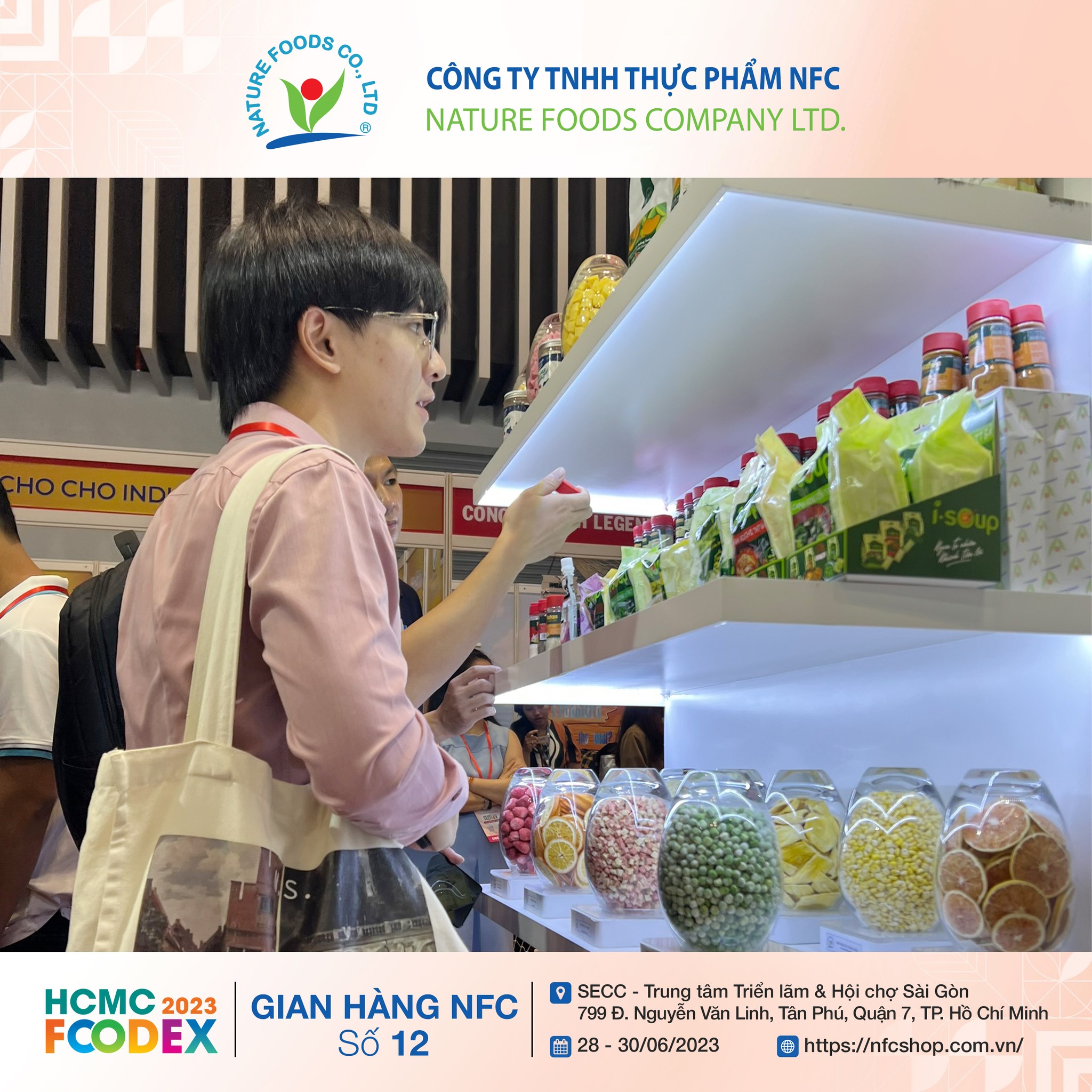 hoi co trien lam vietfoods 2023