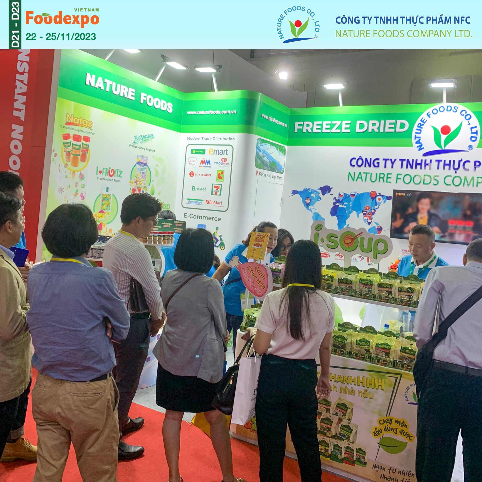 nfc tai trien lam quoc te vietnam foodexpo